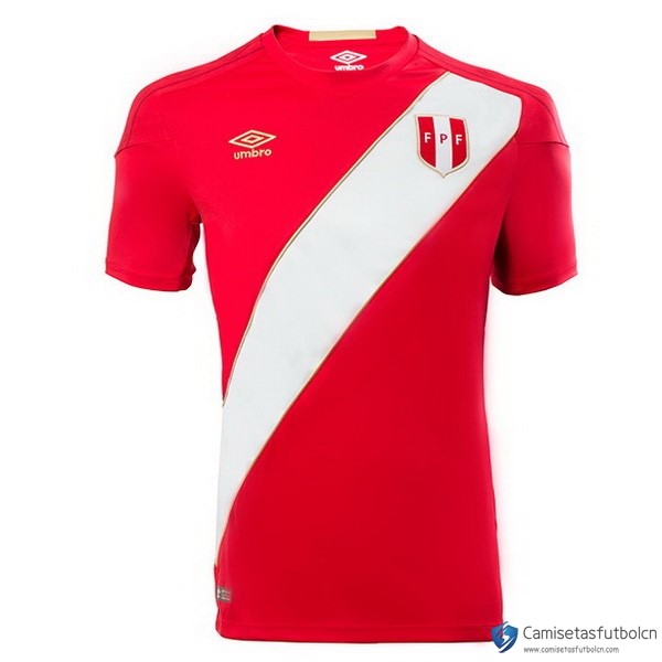 Camiseta Seleccion Perú Segunda equipo 2018 Rojo